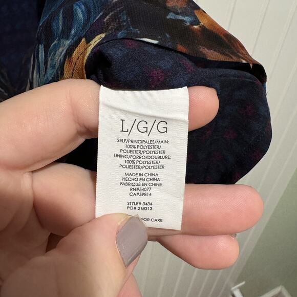 Cabi Floral Artist Cami Double Straps Size Large - Picture 5 of 6